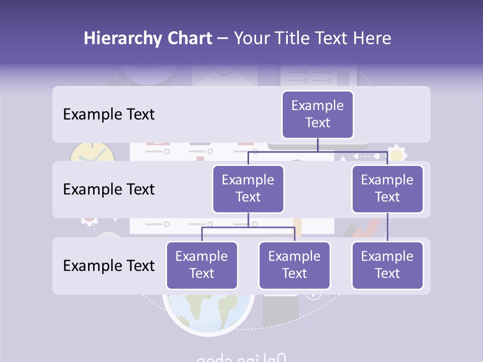 A Person Pointing At A Computer Screen With Icons Surrounding It PowerPoint Template