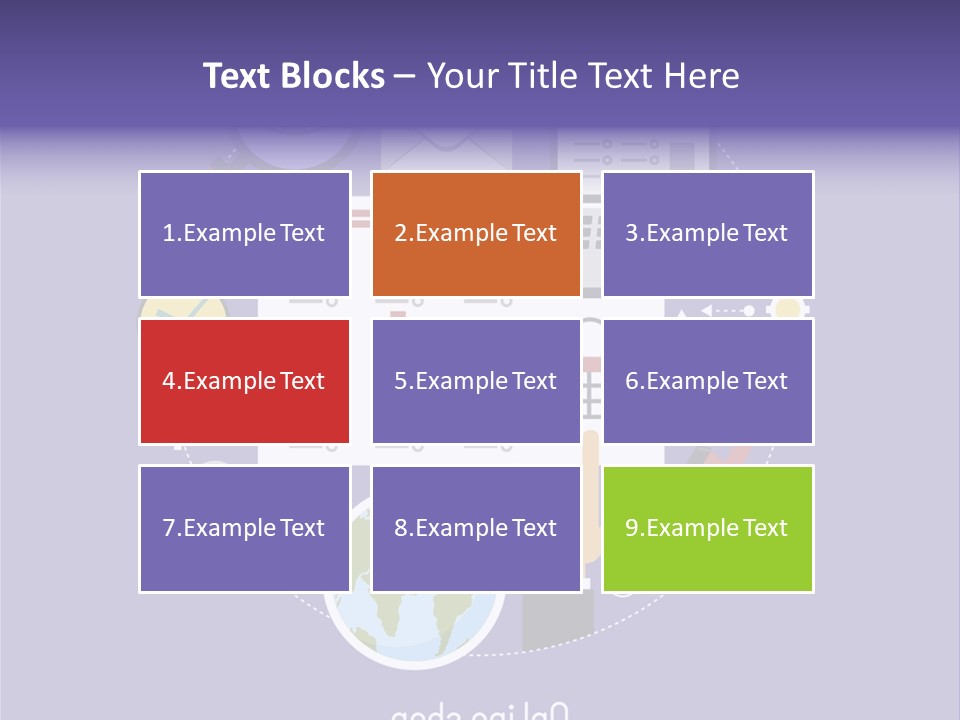 A Person Pointing At A Computer Screen With Icons Surrounding It PowerPoint Template