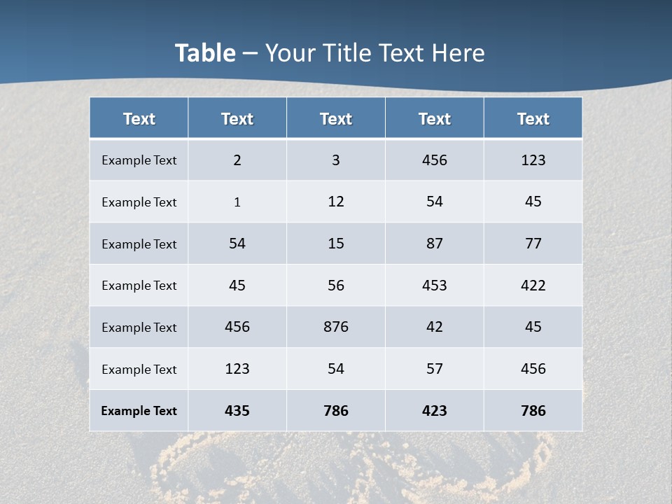 A Picture Of A Flower Drawn In The Sand On A Beach PowerPoint Template