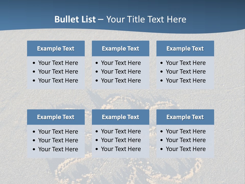 A Picture Of A Flower Drawn In The Sand On A Beach PowerPoint Template