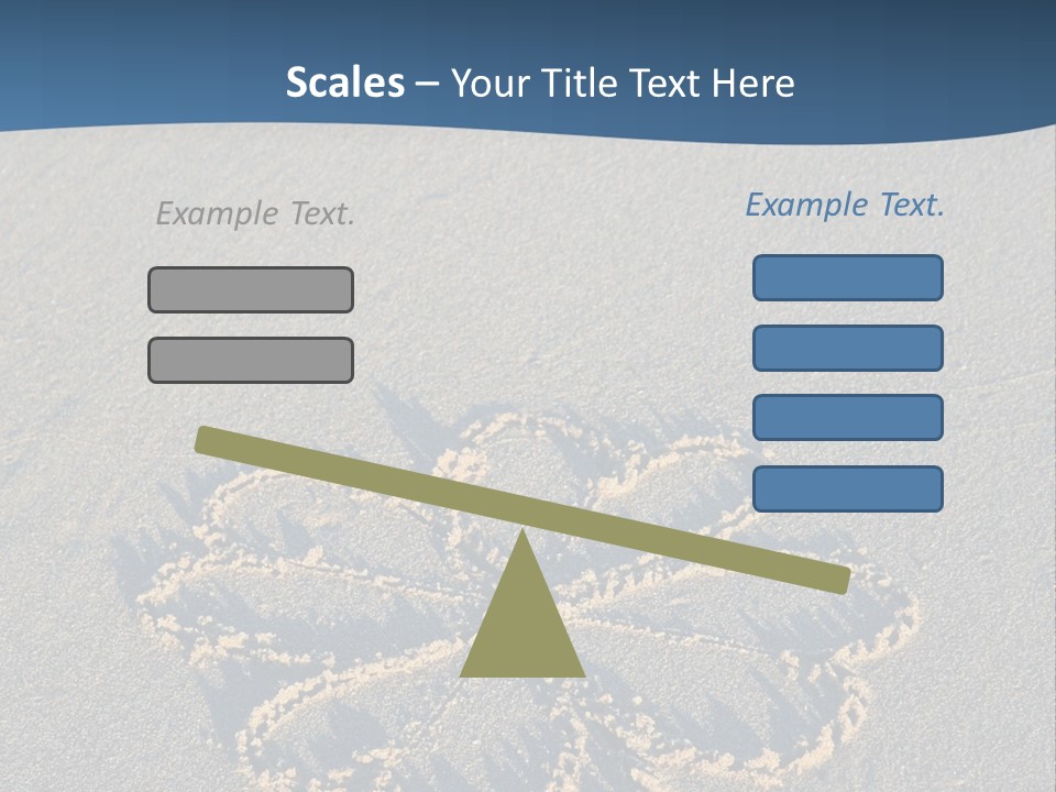 A Picture Of A Flower Drawn In The Sand On A Beach PowerPoint Template