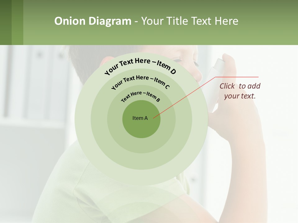 A Young Boy Holding A Toothbrush In His Mouth PowerPoint Template