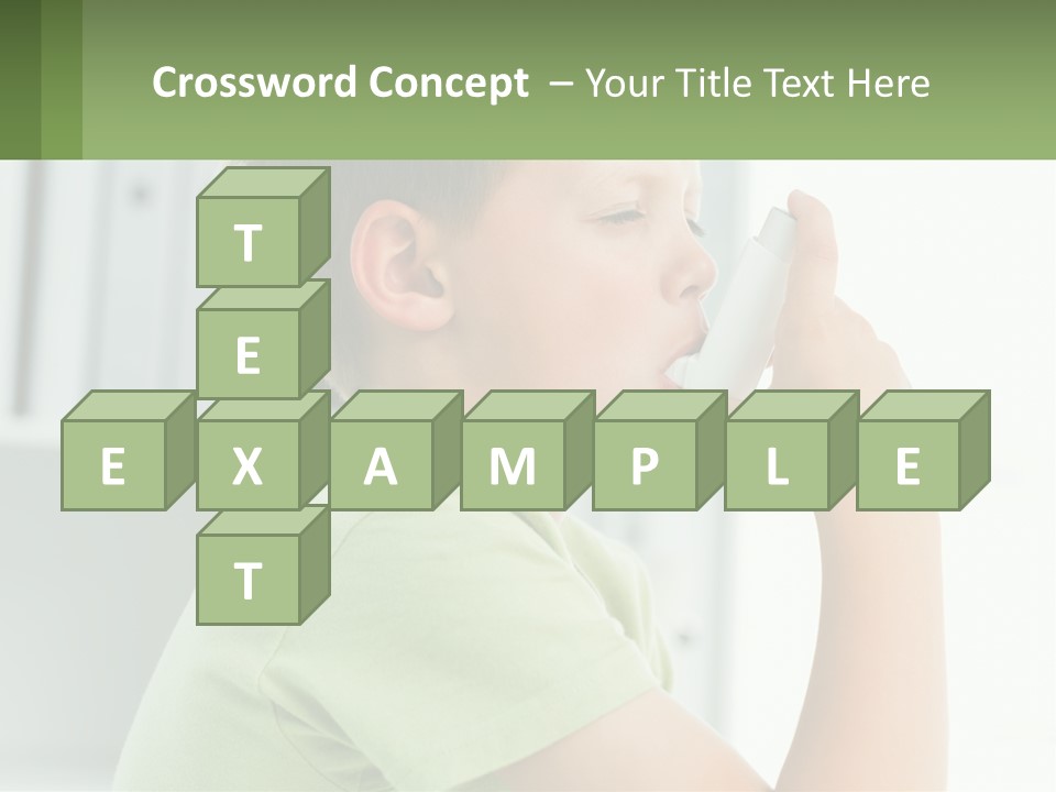 A Young Boy Holding A Toothbrush In His Mouth PowerPoint Template