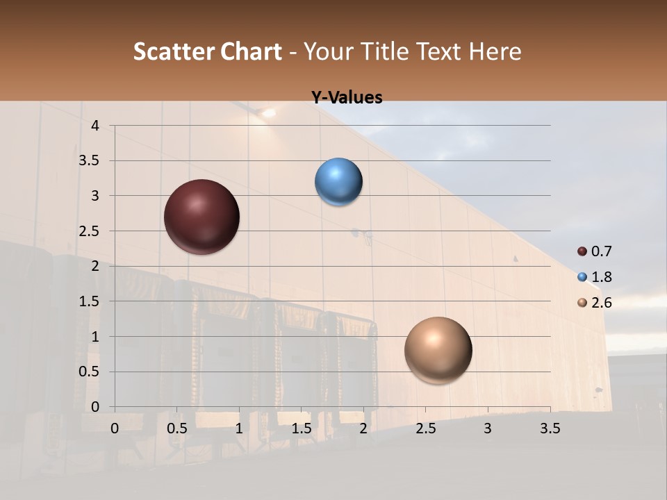 A Row Of Doors In Front Of A Building PowerPoint Template
