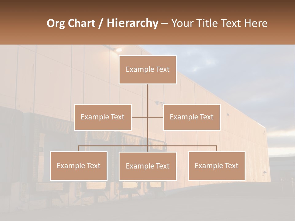 A Row Of Doors In Front Of A Building PowerPoint Template