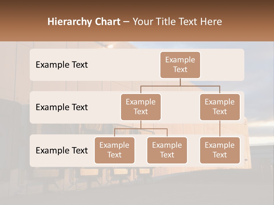 A Row Of Doors In Front Of A Building PowerPoint Template