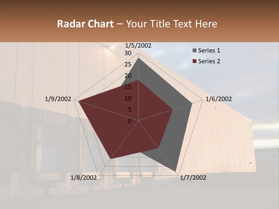 A Row Of Doors In Front Of A Building PowerPoint Template