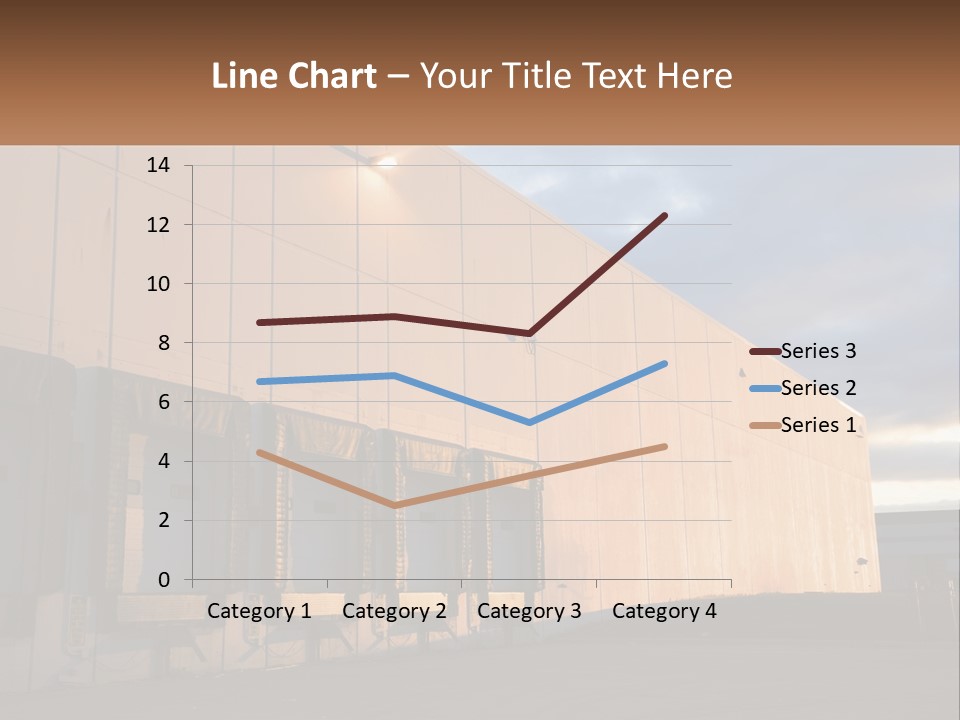 A Row Of Doors In Front Of A Building PowerPoint Template