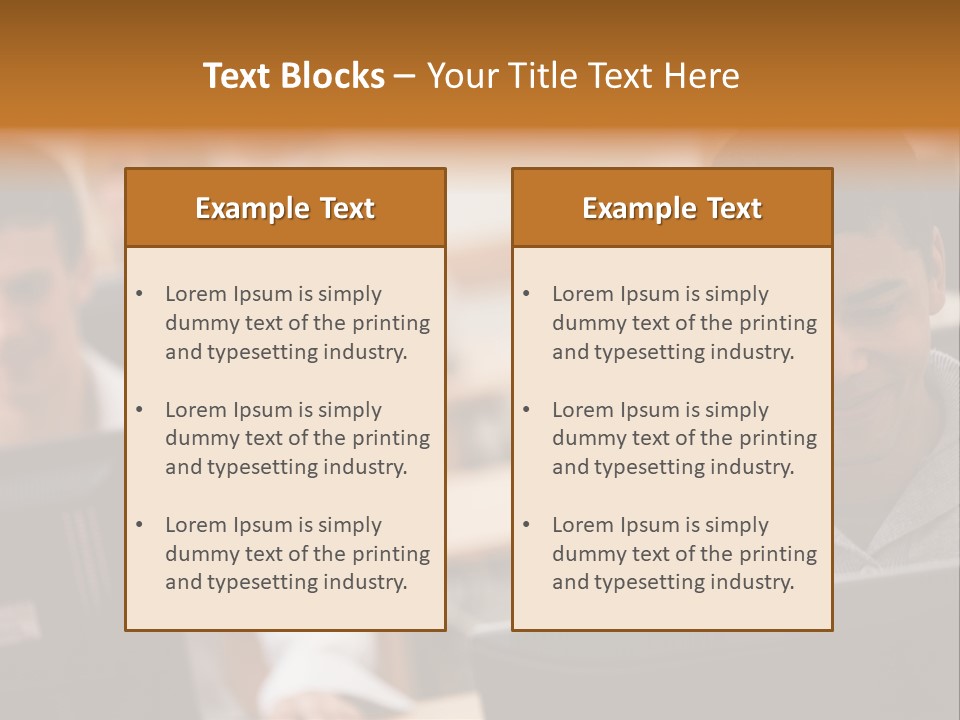 A Group Of People Working On Computers In A Classroom PowerPoint Template