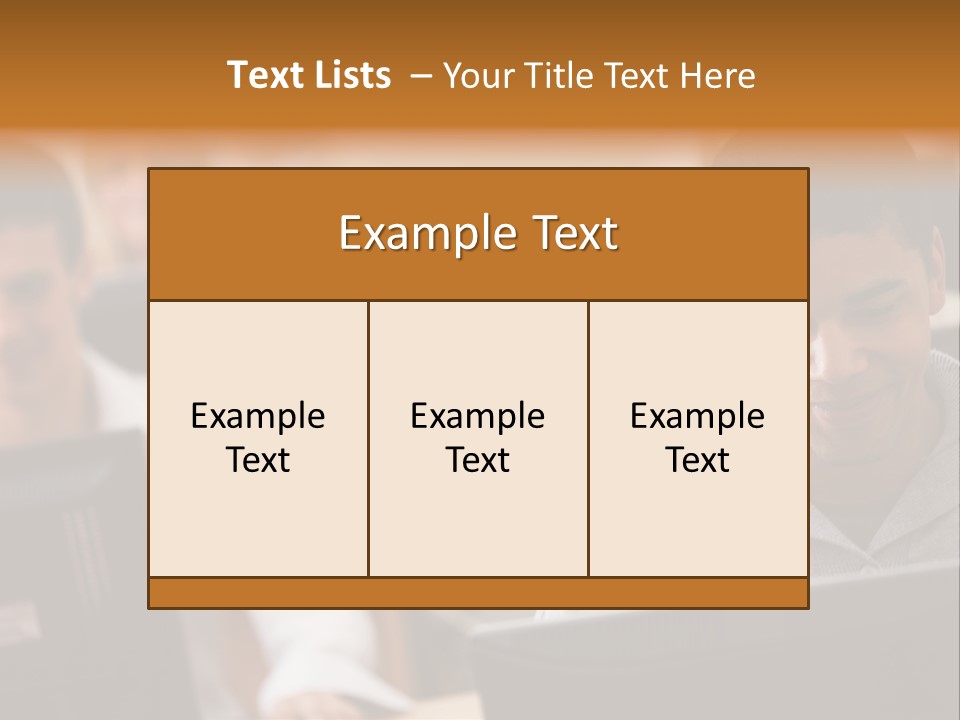 A Group Of People Working On Computers In A Classroom PowerPoint Template