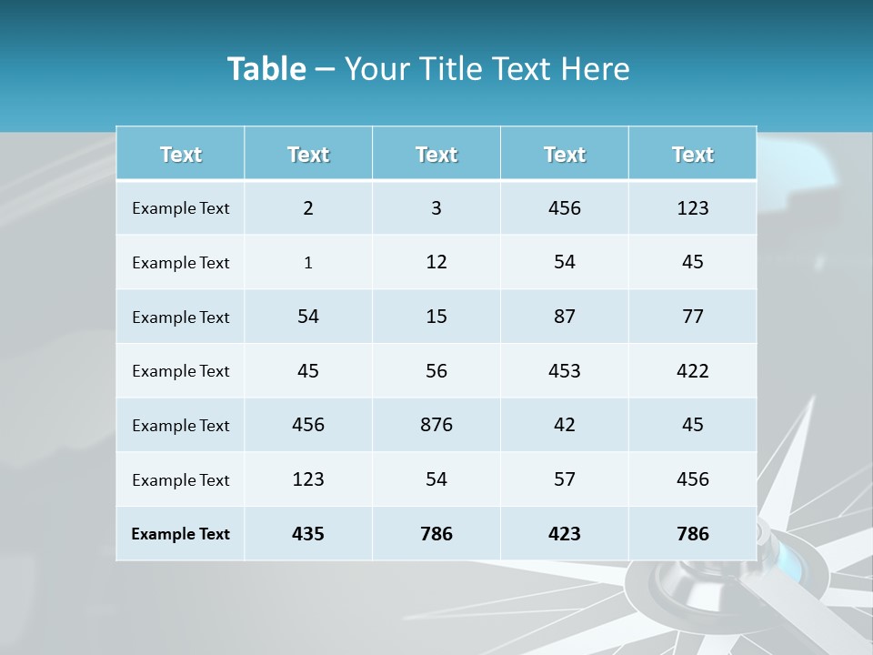 A Close Up Of A Clock With A Blue Arrow PowerPoint Template