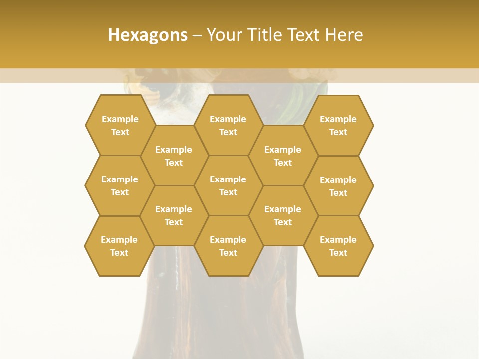 A Statue Of A Woman Holding A Child PowerPoint Template