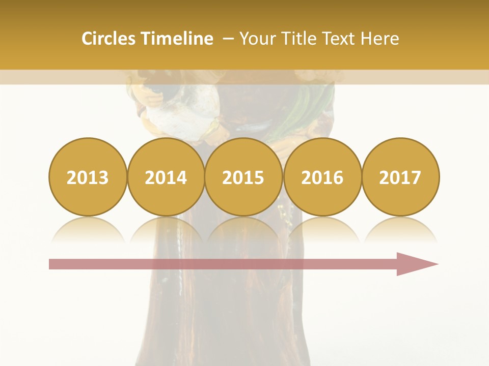 A Statue Of A Woman Holding A Child PowerPoint Template