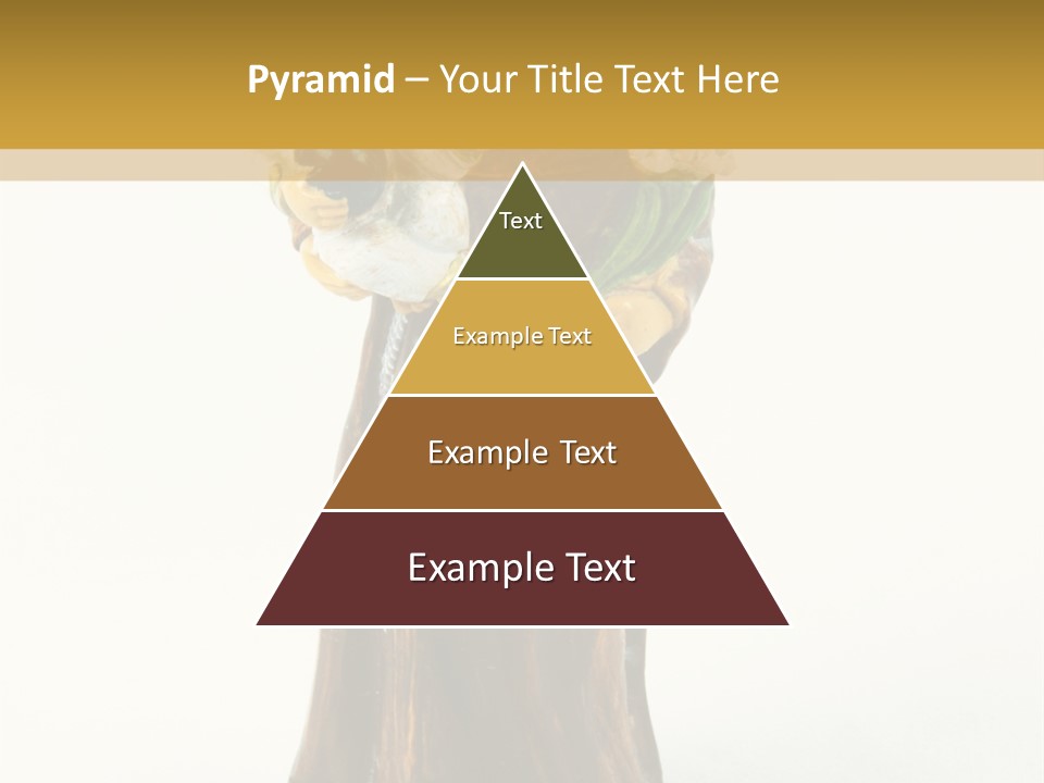 A Statue Of A Woman Holding A Child PowerPoint Template