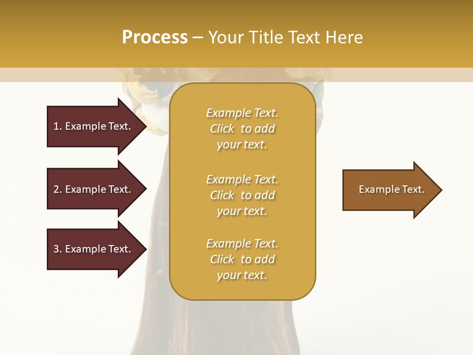 A Statue Of A Woman Holding A Child PowerPoint Template