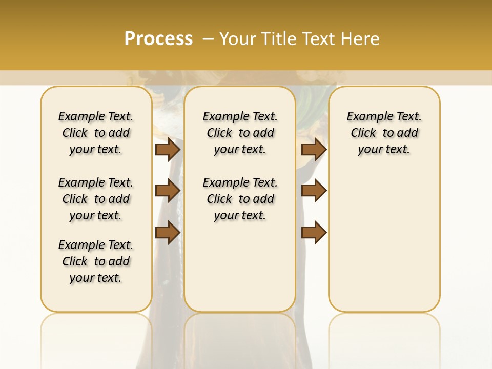 A Statue Of A Woman Holding A Child PowerPoint Template