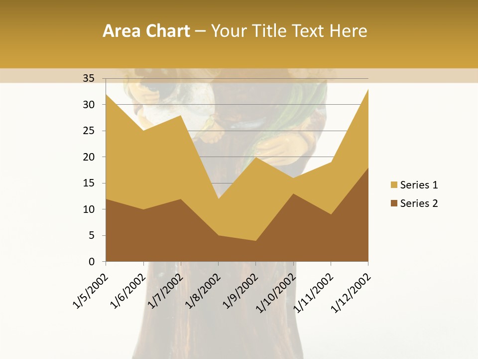 A Statue Of A Woman Holding A Child PowerPoint Template