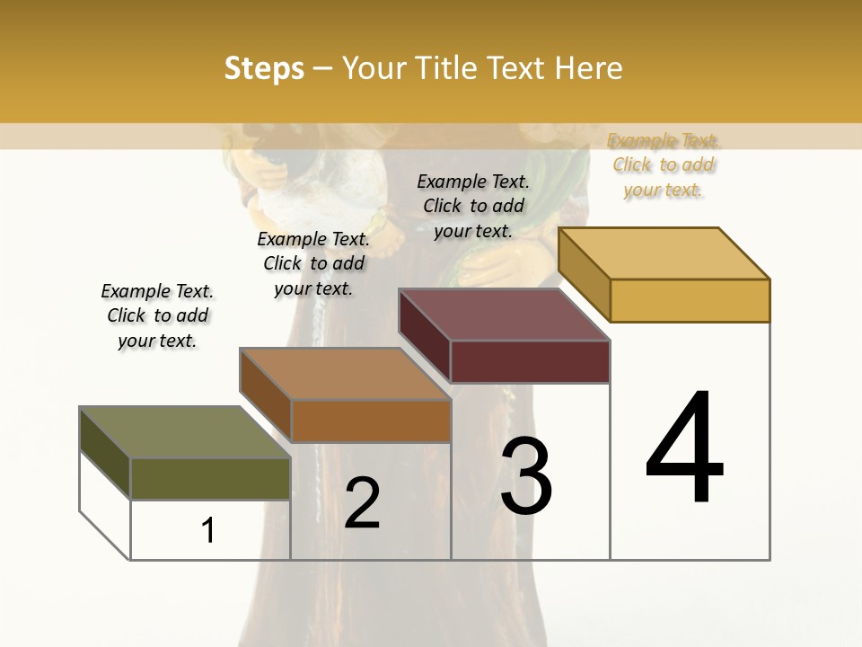 A Statue Of A Woman Holding A Child PowerPoint Template