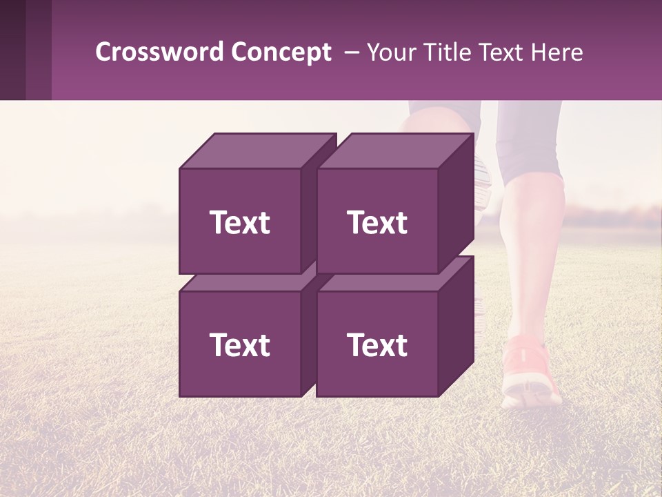 A Person Walking On A Field With A Skateboard PowerPoint Template