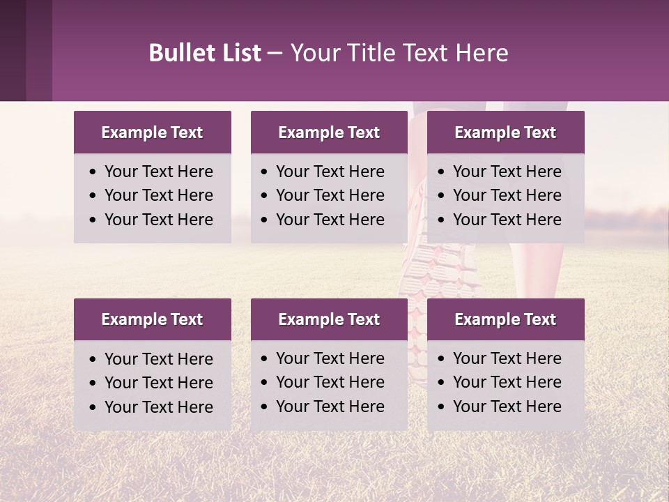 A Person Walking On A Field With A Skateboard PowerPoint Template