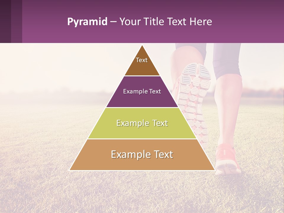 A Person Walking On A Field With A Skateboard PowerPoint Template