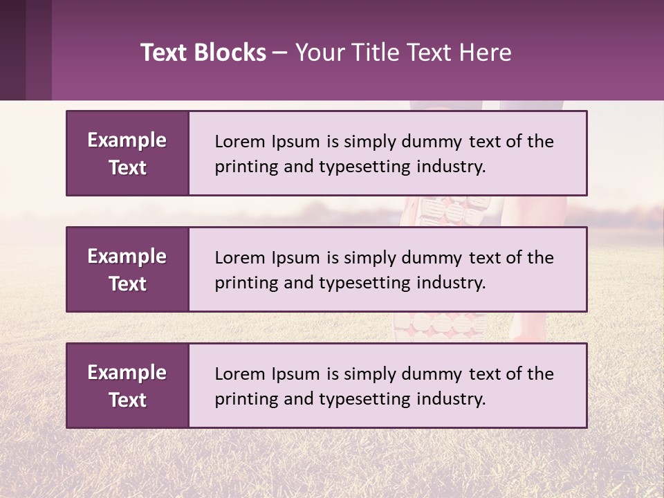 A Person Walking On A Field With A Skateboard PowerPoint Template