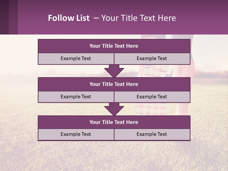 A Person Walking On A Field With A Skateboard PowerPoint Template