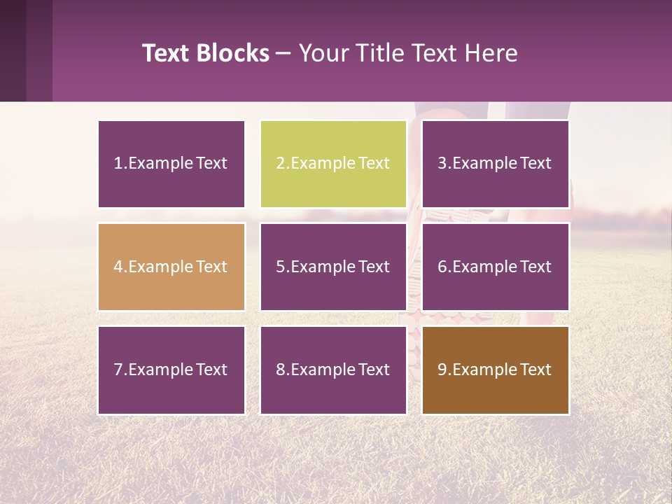 A Person Walking On A Field With A Skateboard PowerPoint Template