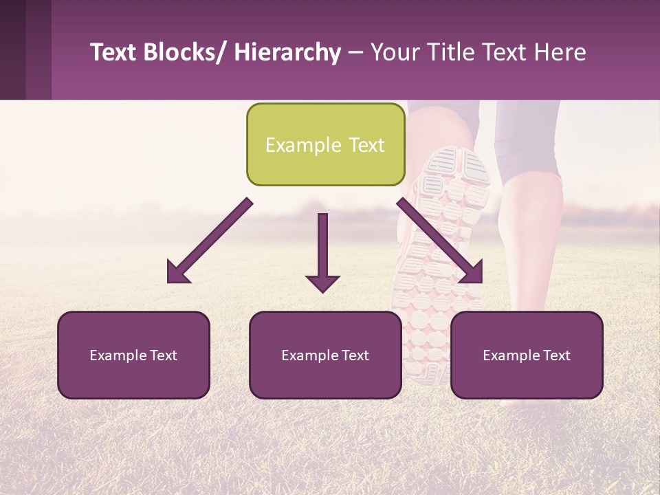 A Person Walking On A Field With A Skateboard PowerPoint Template