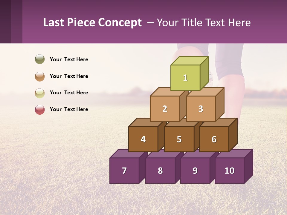 A Person Walking On A Field With A Skateboard PowerPoint Template