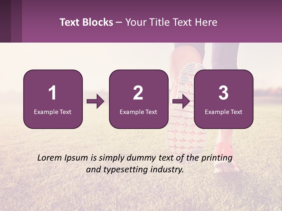 A Person Walking On A Field With A Skateboard PowerPoint Template