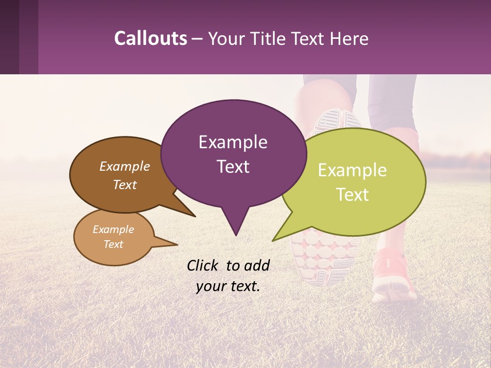 A Person Walking On A Field With A Skateboard PowerPoint Template