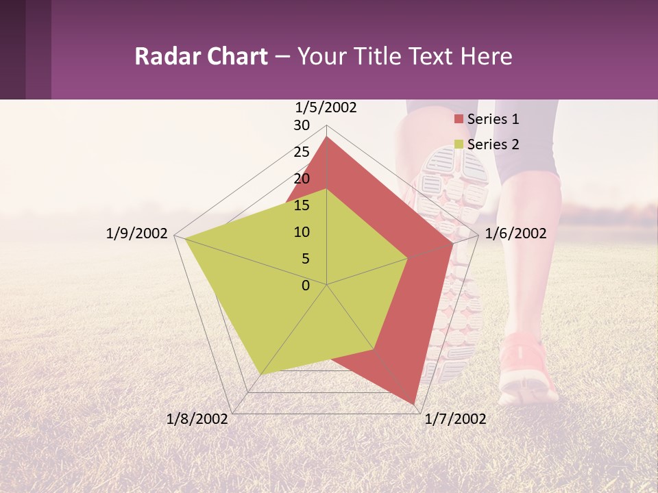 A Person Walking On A Field With A Skateboard PowerPoint Template