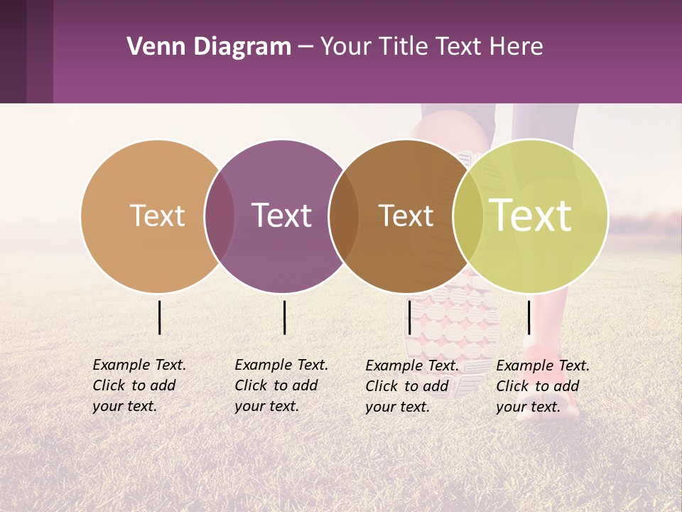 A Person Walking On A Field With A Skateboard PowerPoint Template