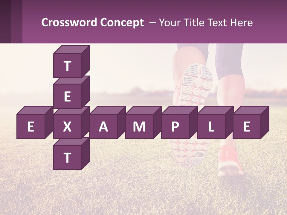 A Person Walking On A Field With A Skateboard PowerPoint Template