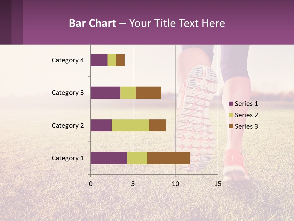 A Person Walking On A Field With A Skateboard PowerPoint Template