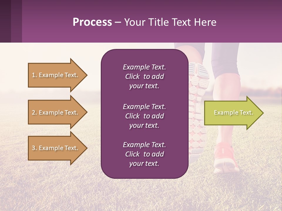 A Person Walking On A Field With A Skateboard PowerPoint Template