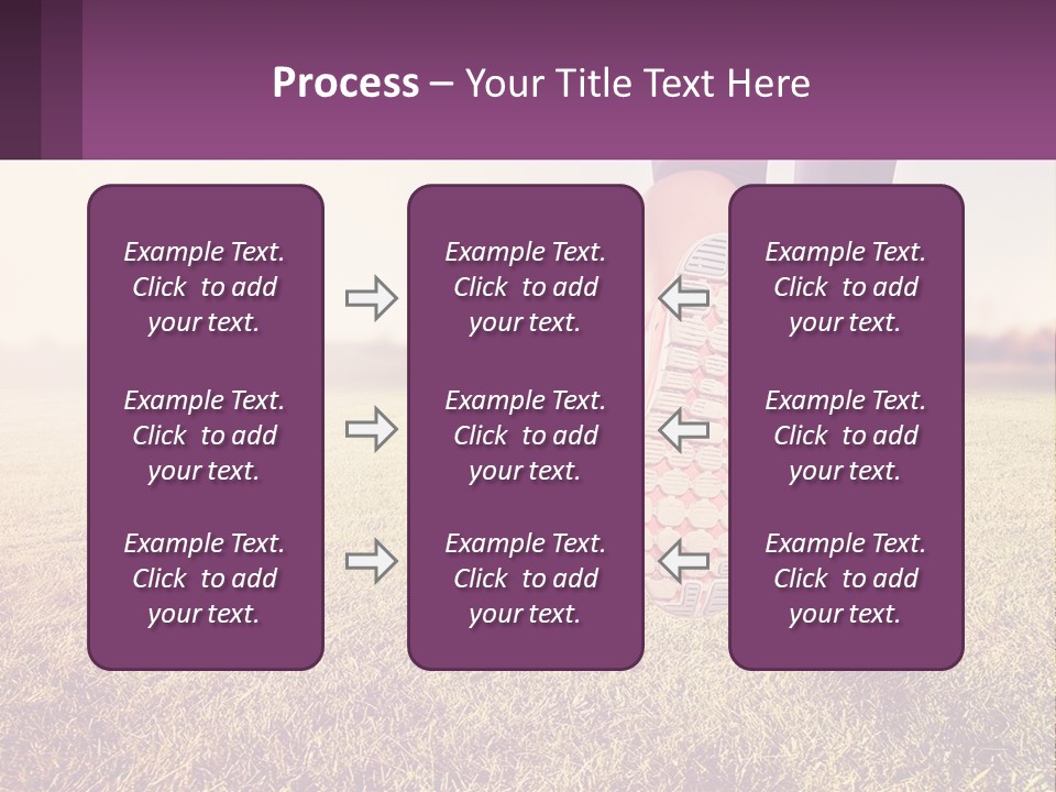 A Person Walking On A Field With A Skateboard PowerPoint Template