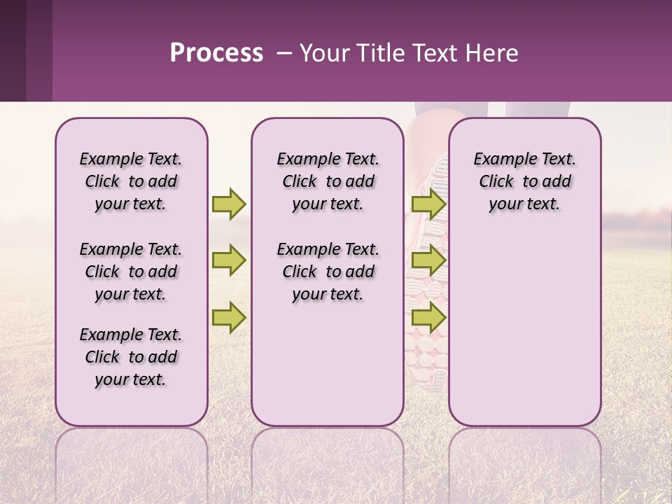 A Person Walking On A Field With A Skateboard PowerPoint Template