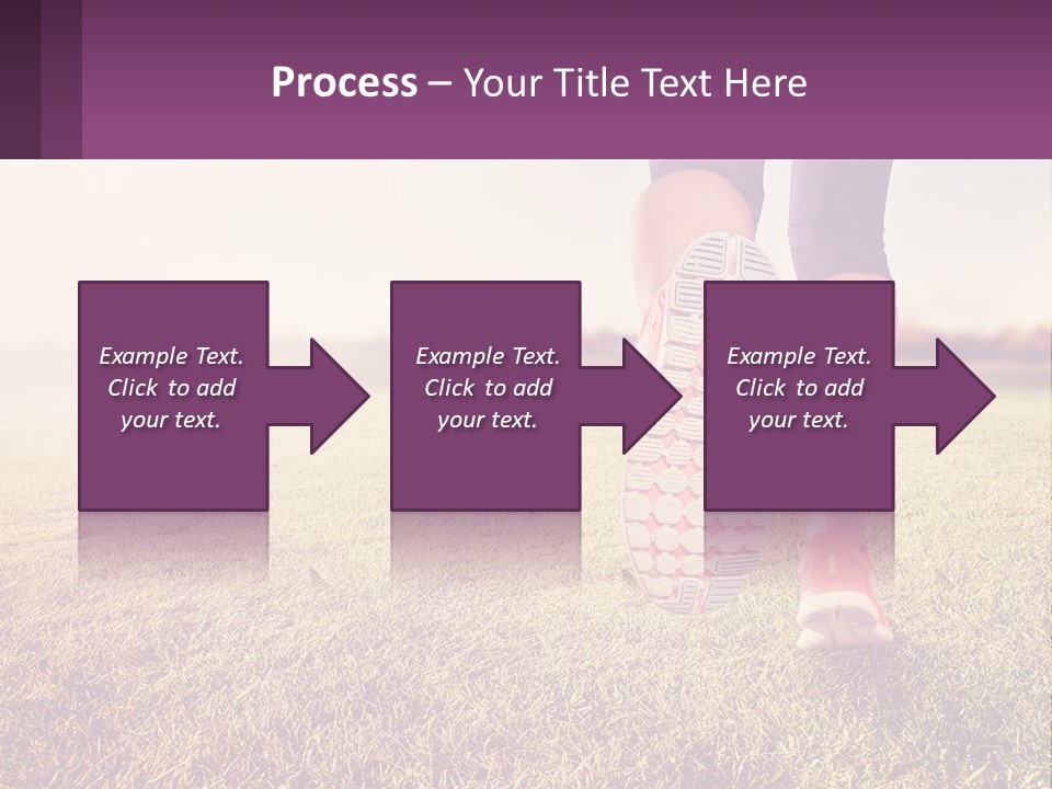 A Person Walking On A Field With A Skateboard PowerPoint Template