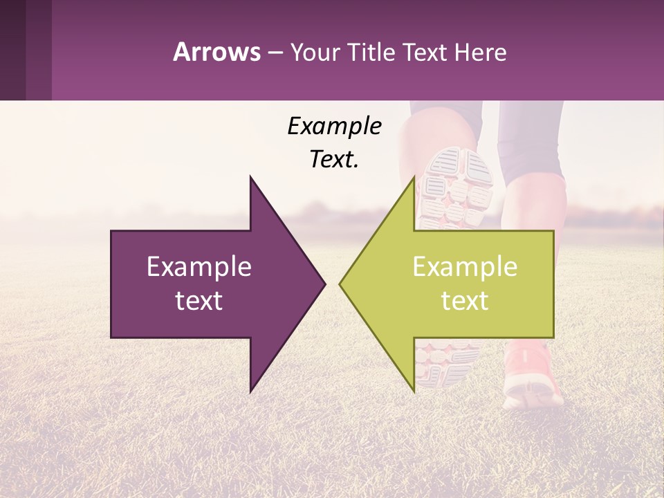 A Person Walking On A Field With A Skateboard PowerPoint Template