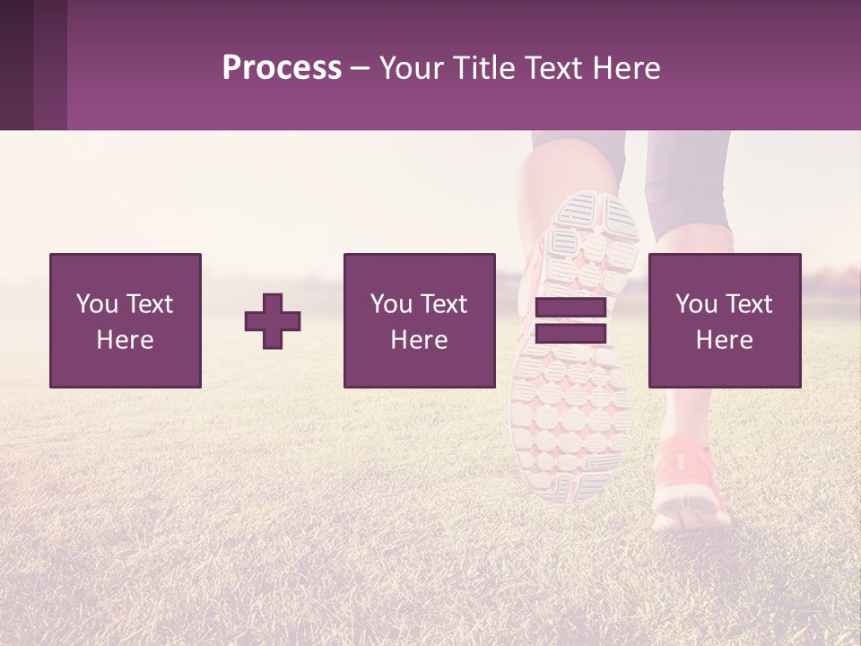 A Person Walking On A Field With A Skateboard PowerPoint Template