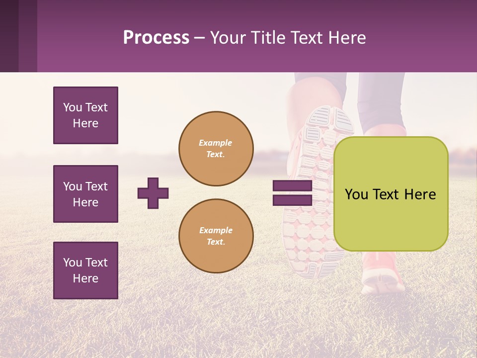 A Person Walking On A Field With A Skateboard PowerPoint Template