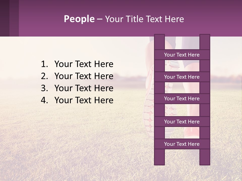 A Person Walking On A Field With A Skateboard PowerPoint Template