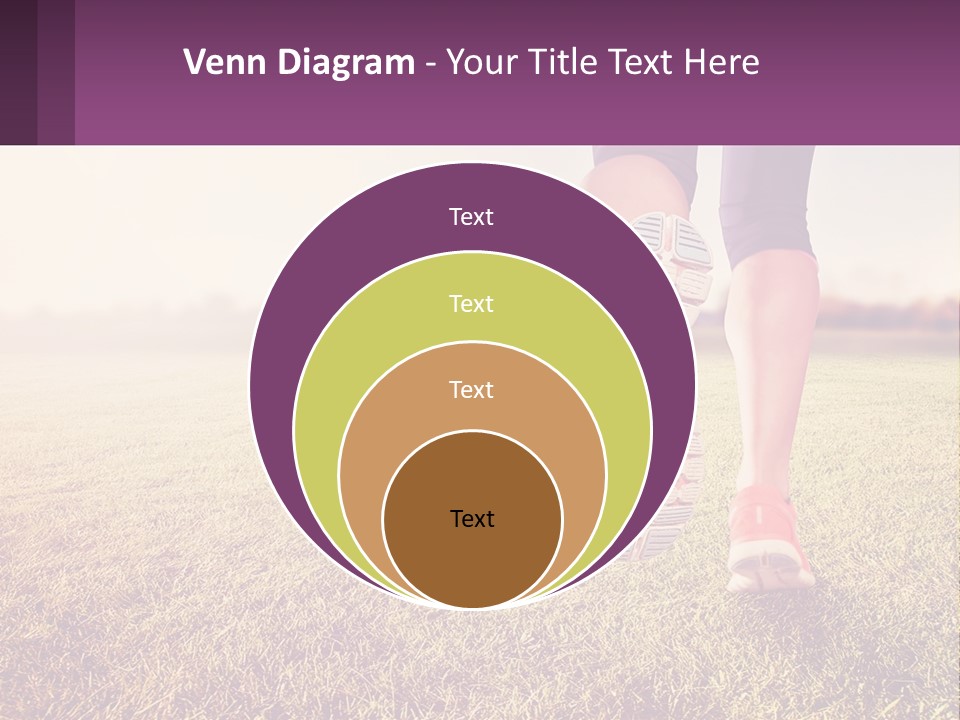 A Person Walking On A Field With A Skateboard PowerPoint Template