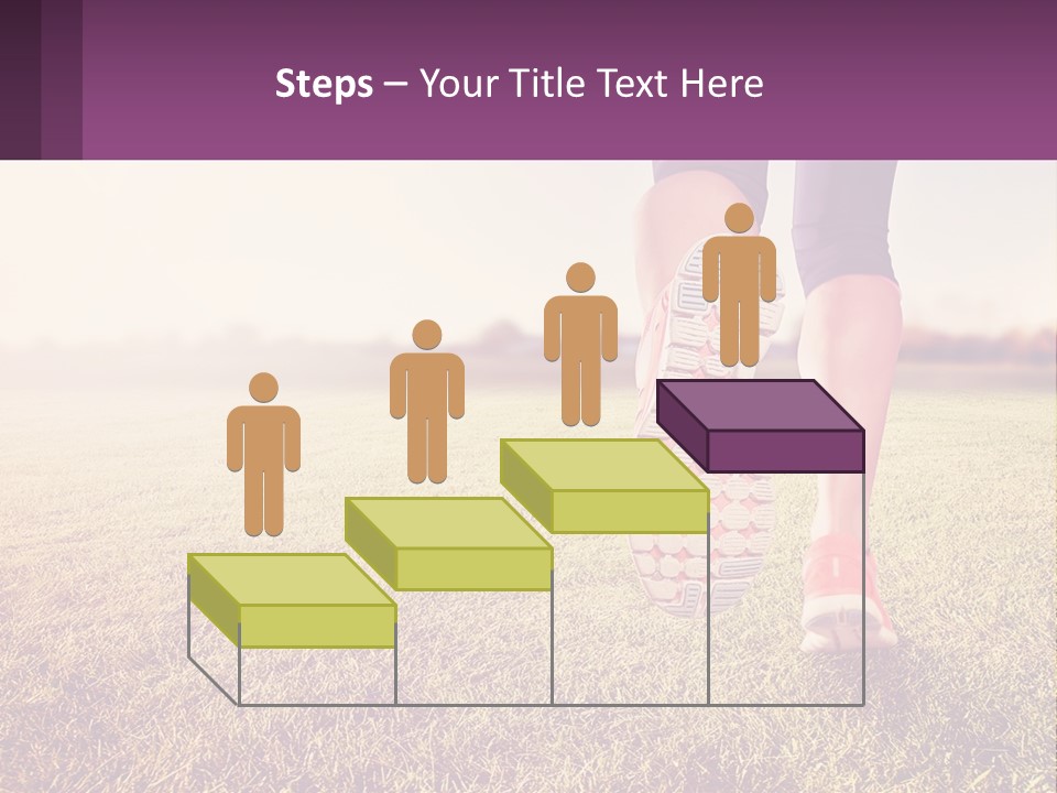 A Person Walking On A Field With A Skateboard PowerPoint Template