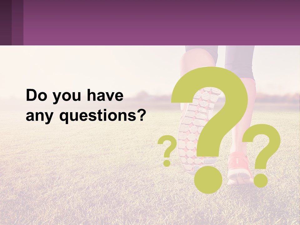 A Person Walking On A Field With A Skateboard PowerPoint Template