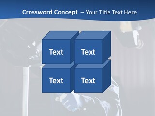 A Man Working On A Car In A Garage PowerPoint Template
