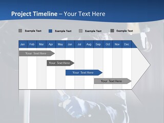 A Man Working On A Car In A Garage PowerPoint Template