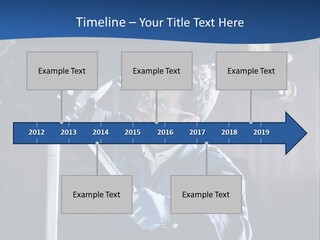 A Man Working On A Car In A Garage PowerPoint Template